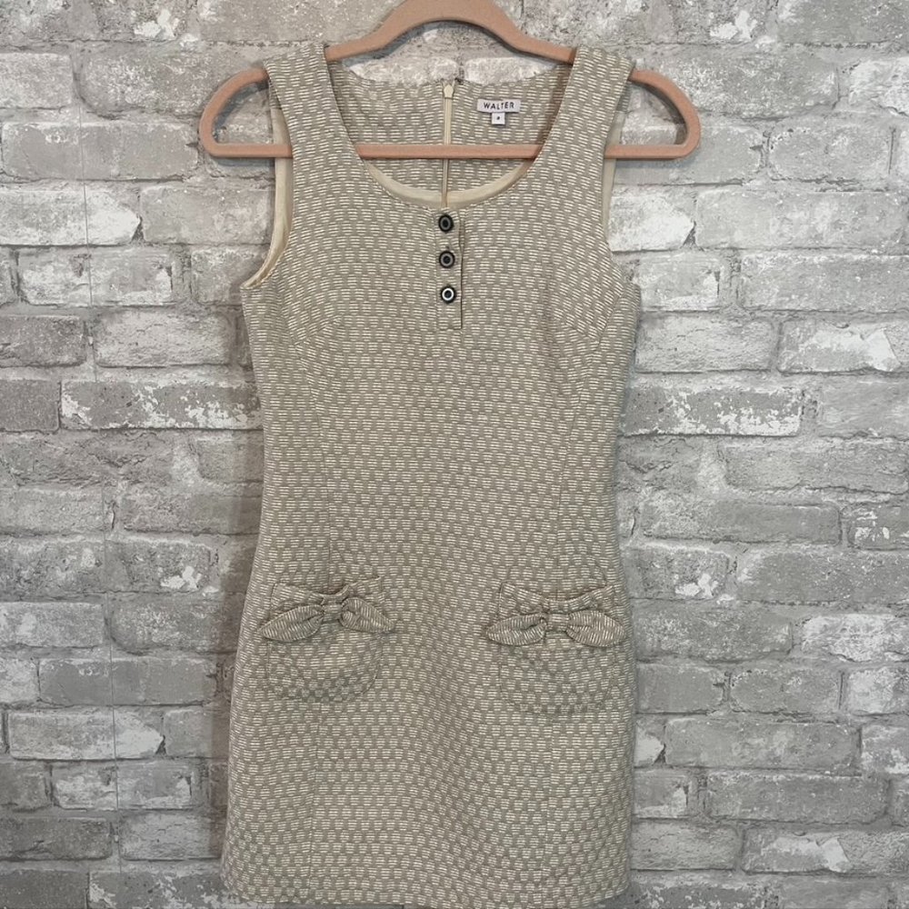 WALTER Textured Pocket Dress